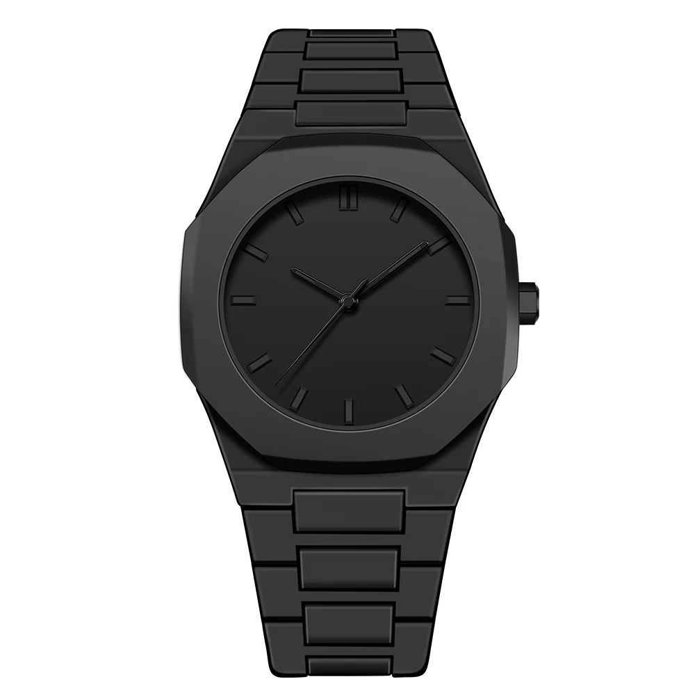 2025 New Modern Simple Creative Sports and Leisure Watch Creative Design Waterproof Quartz Movement Energy Watches Gift for Men